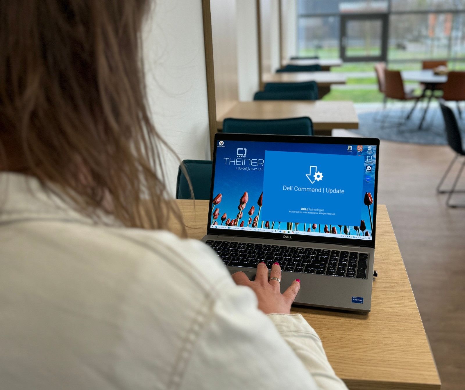 Computer aan het updaten